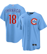 Men's Shota Imanaga Chicago Cubs Nike Light Blue 2nd Alternate Replica Jersey - Pro Jersey Sports