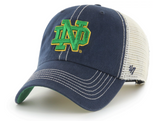 '47 Notre Dame Fighting Irish Navy Trawler Clean Up Adjustable Hat - Pro Jersey Sports