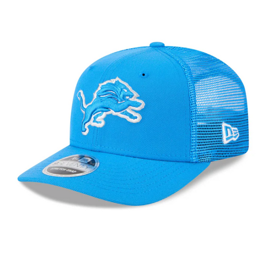Detroit Lions New Era Sky Blue 9SEVENTY Trucker Adjustable Hat