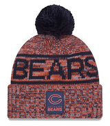 Chicago Bears 2025 New Era Official Sideline "C" Sport Knit Hat - Pro Jersey Sports