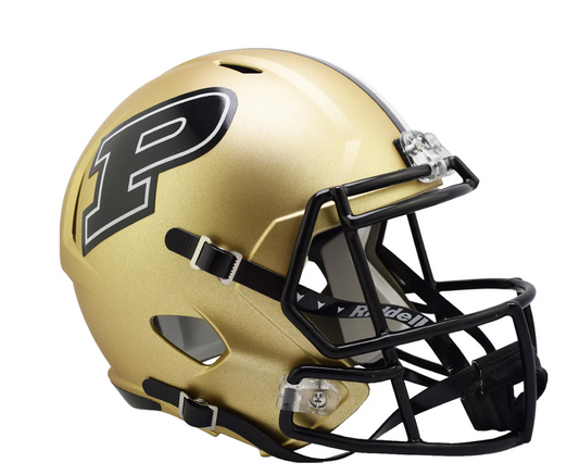 Purdue Boilermakers Riddell Replica Full Size Speed Helmet