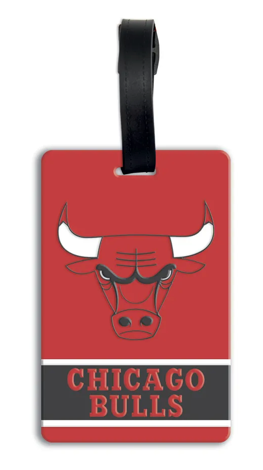 Chicago Bulls Soft Luggage Bag Tag