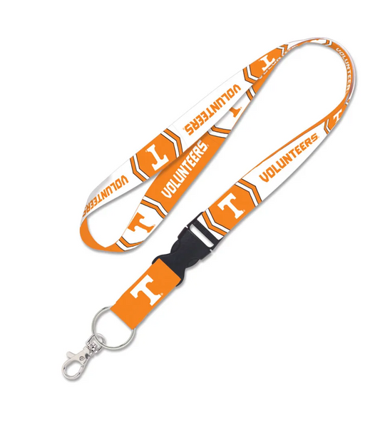 Tennessee Volunteers Double Sided Lanyard With Detachable Buckle