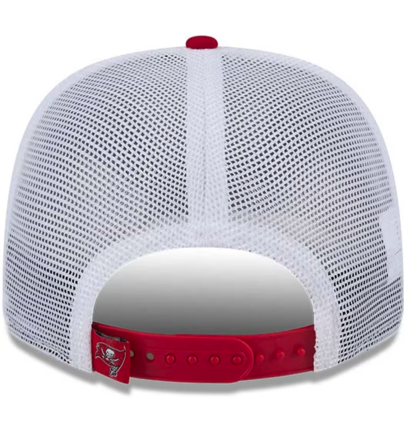 Tampa Bay Buccaneers New Era Red 9SEVENTY Trucker Adjustable Hat