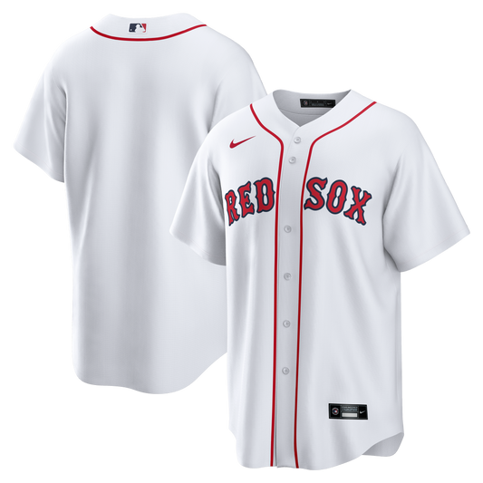 Men's Boston Red Sox Nike White Home Replica Team Jersey
