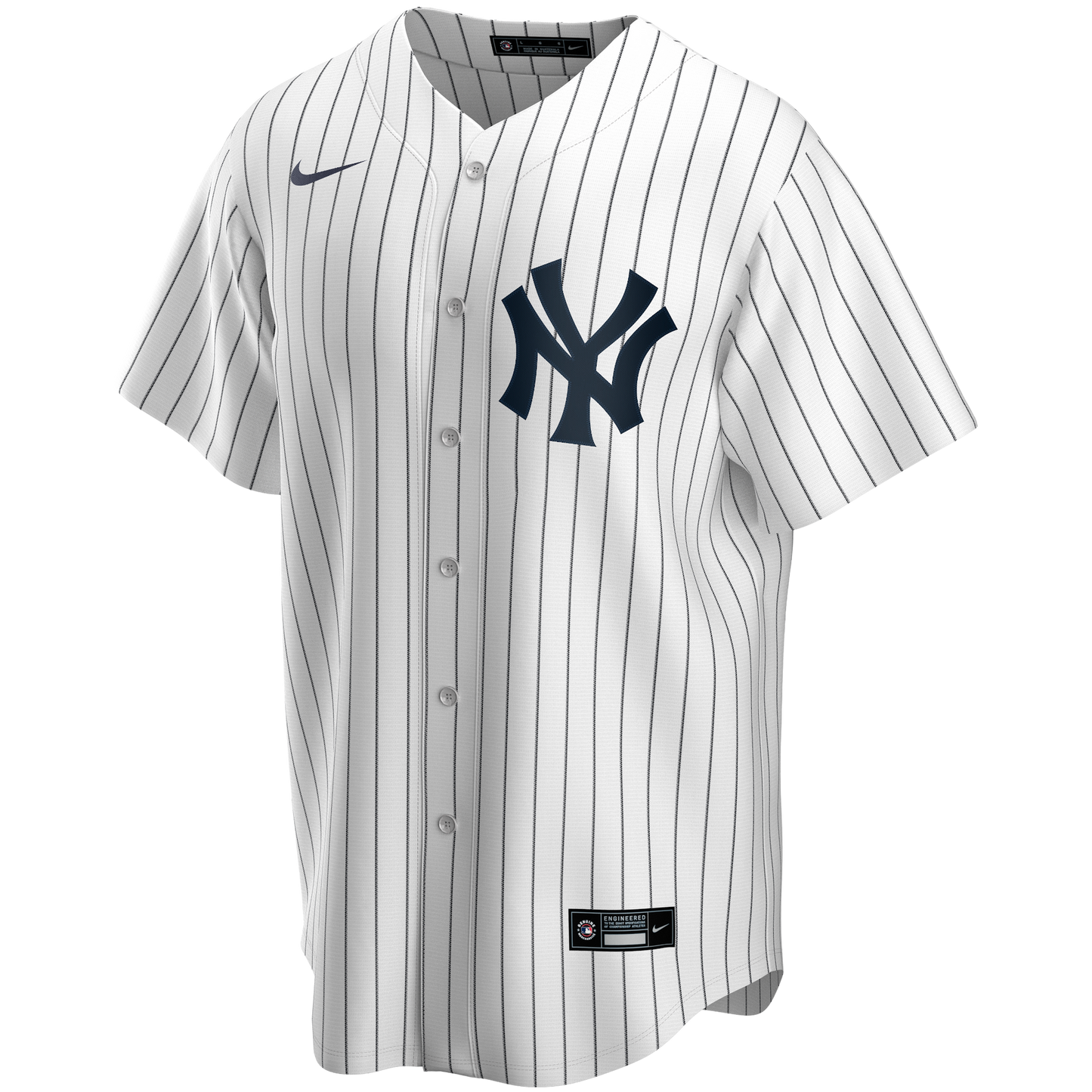 Men's Nike Deion Sanders White New York Yankees Home Official Replica Player Jersey