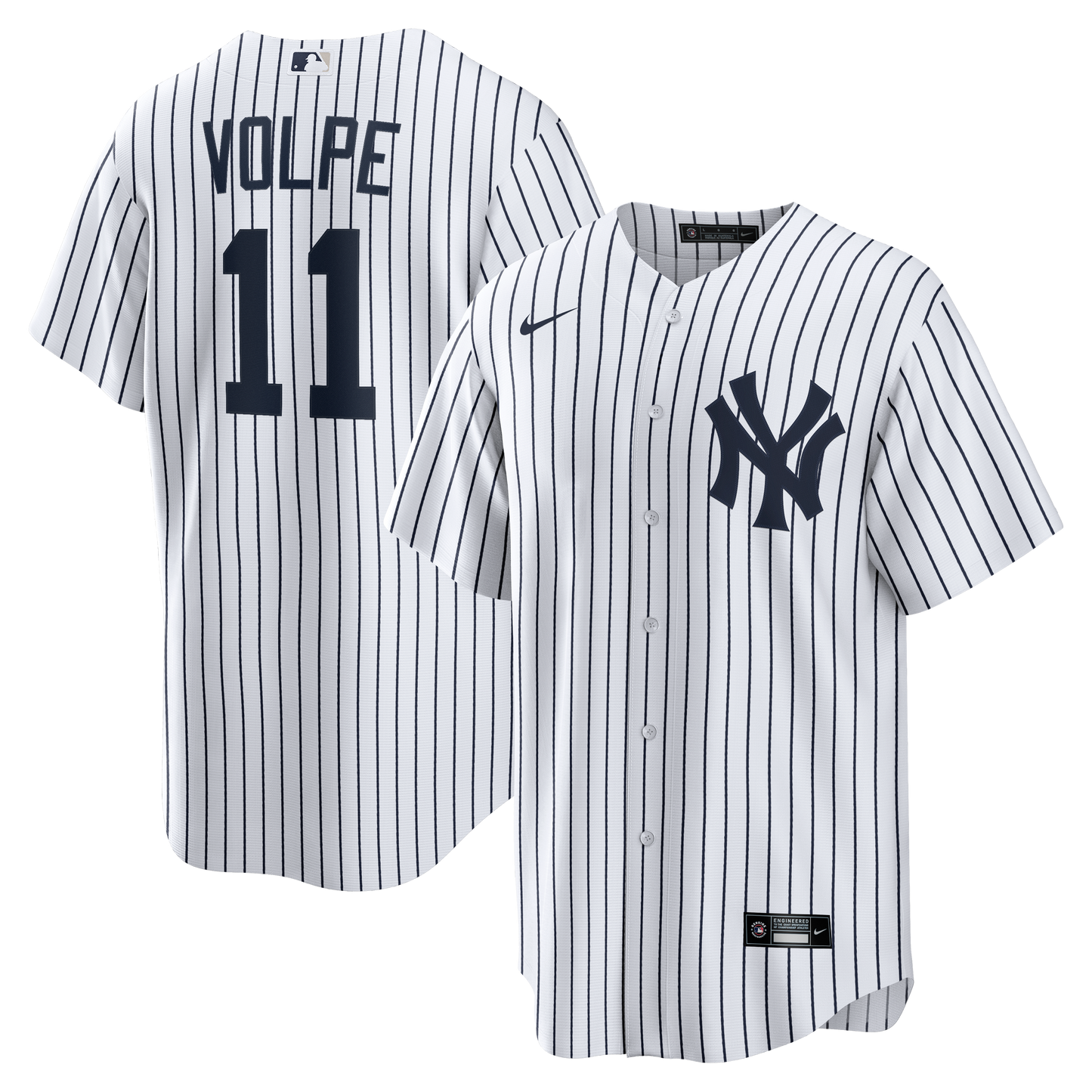 Men's Anthony Volpe New York Yankees Nike Home White Replica Jersey - Pro Jersey Sports