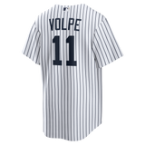 Men's Anthony Volpe New York Yankees Nike Home White Replica Jersey - Pro Jersey Sports