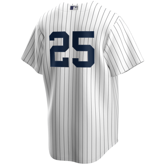Men's Nike Gleyber Torres White New York Yankees Home Official Replica Player Jersey
