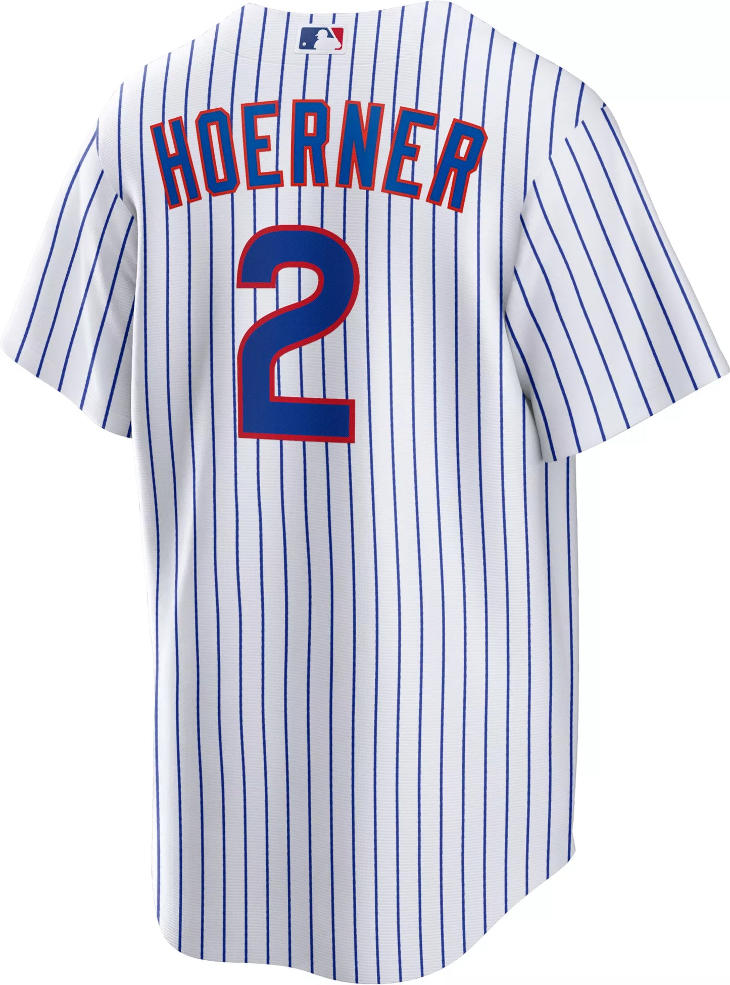 NIKE Men's Chicago Cubs Nico Hoerner Premium White Home Replica Jersey