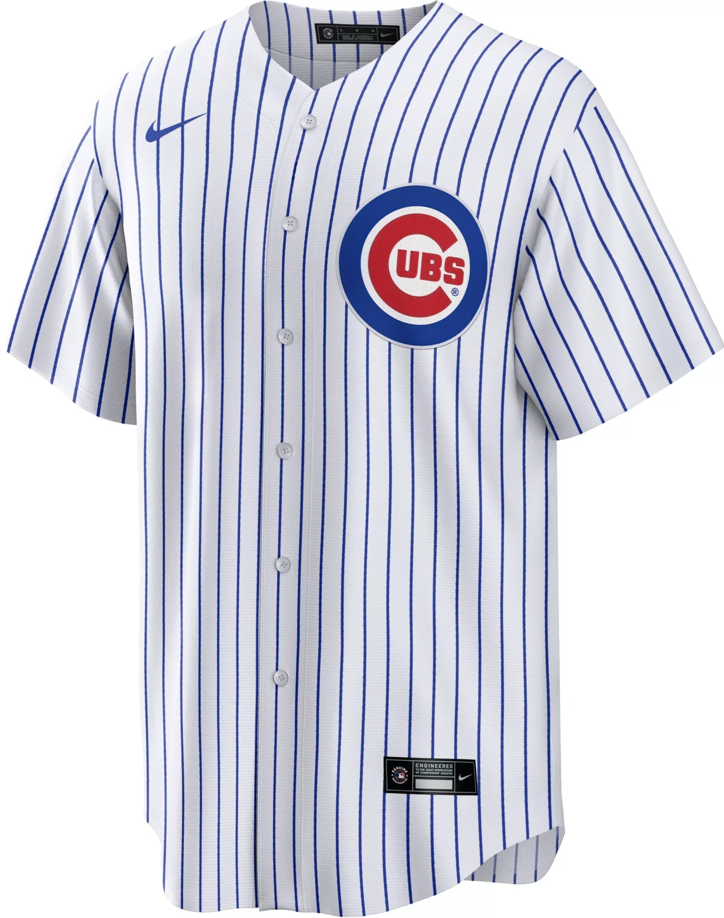 NIKE Men's Chicago Cubs Nico Hoerner Premium White Home Replica Jersey
