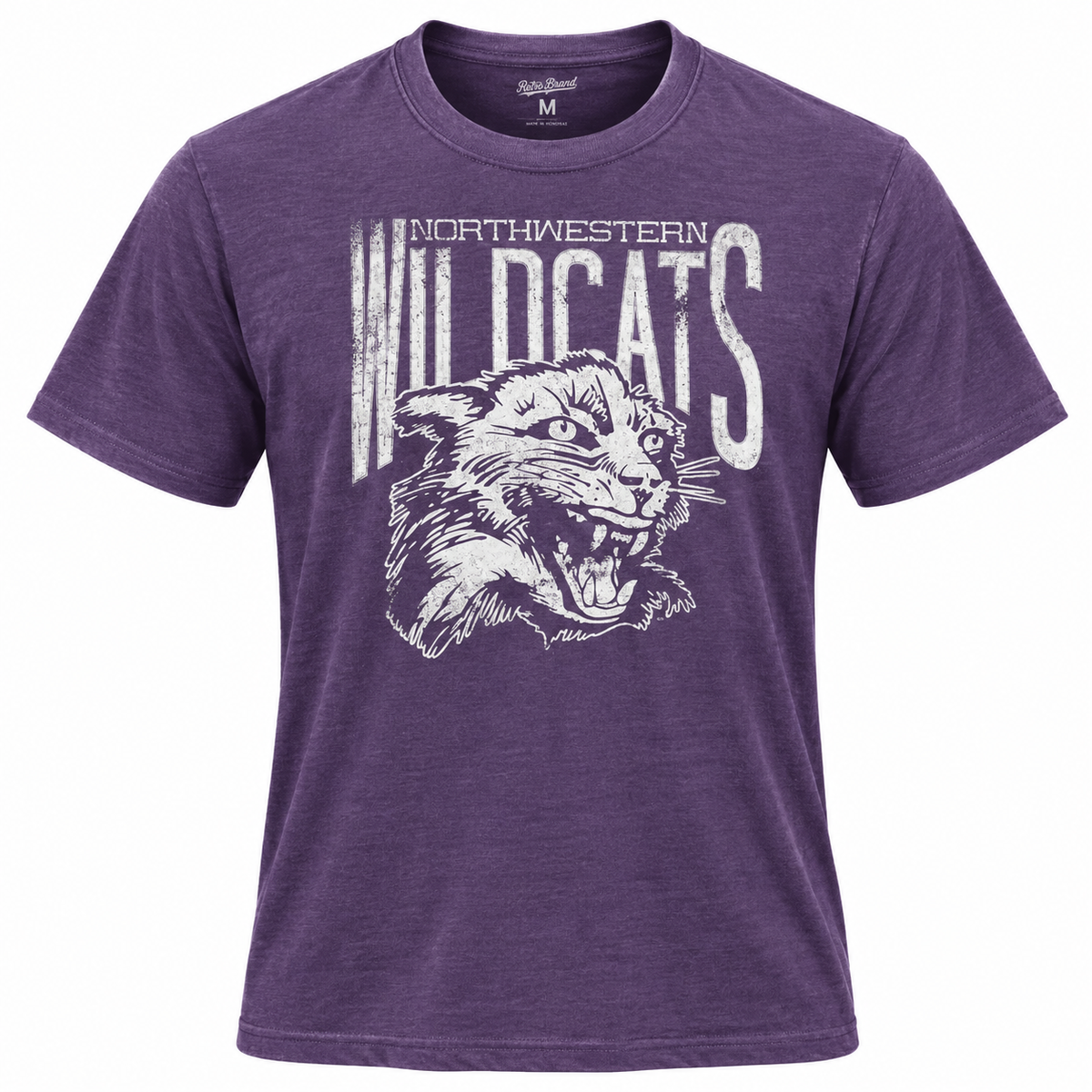 Tailgate Men's Northwestern Wildcats Mascot Honors Purple T-Shirt