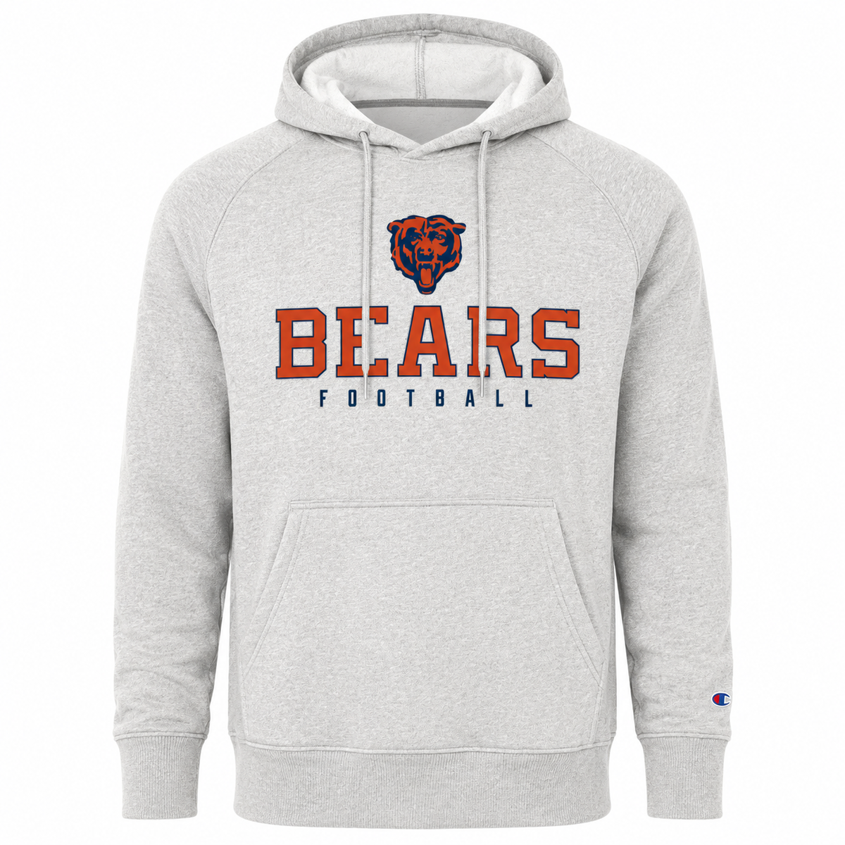Men's Chicago Bears Triumph TriBlend Fleece Hood - Pebblestone