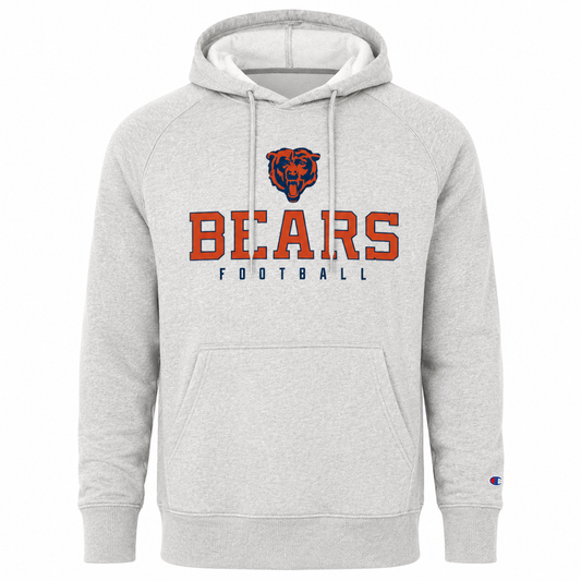 Men's Chicago Bears Triumph TriBlend Fleece Hood - Pebblestone