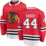 Men's Wyatt Kaiser Chicago Blackhawks Red Home Fanatics Breakaway Premium Replica Jersey - Pro Jersey Sports