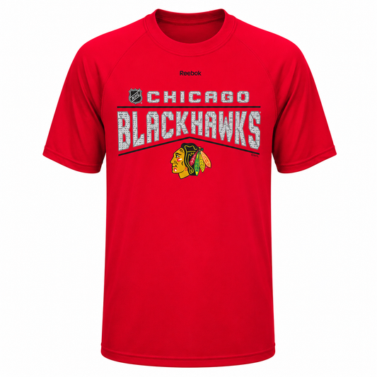Youth Chicago Blackhawks TNT Ultimate Short Sleeve Tee By Reebok