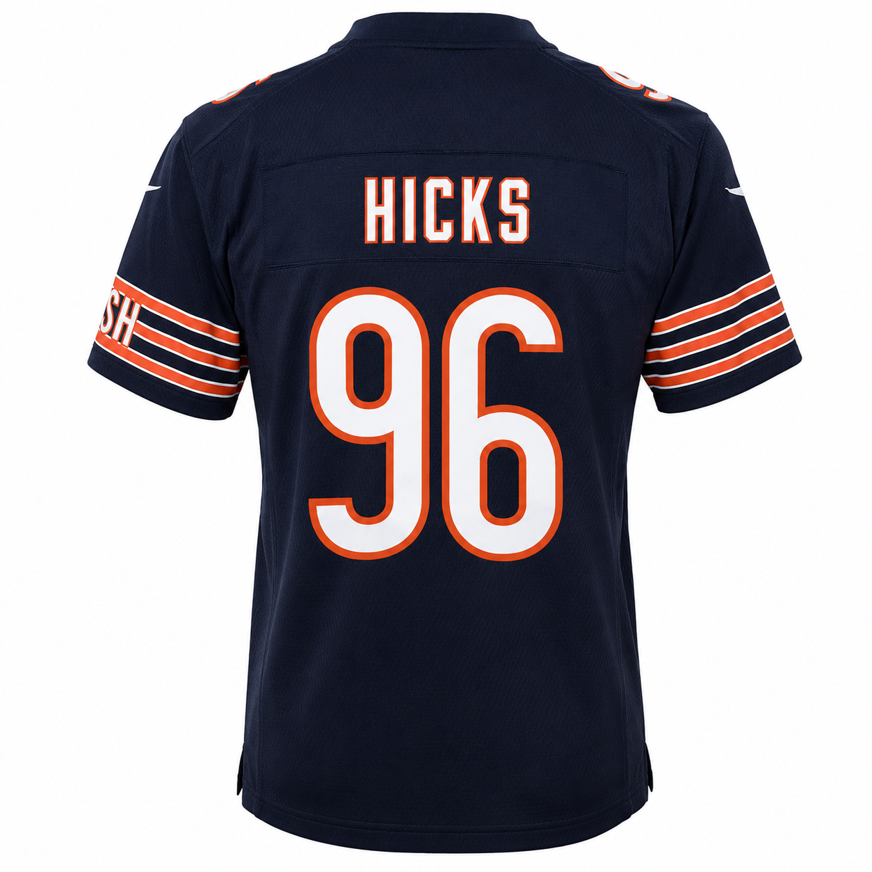 Youth Nike Akiem Hicks Navy Chicago Bears Game Jersey
