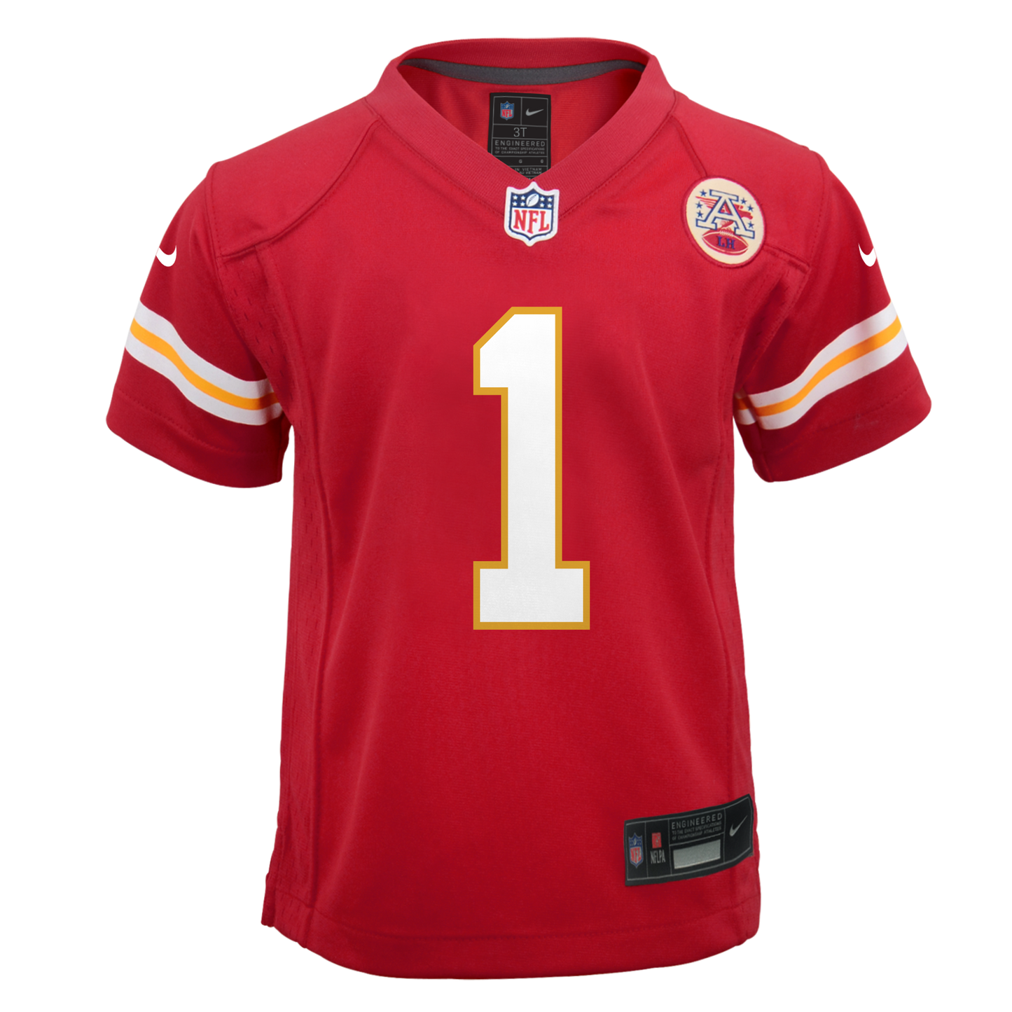 Youth Kansas City Chiefs Xavier Worthy Nike Red Game Jersey