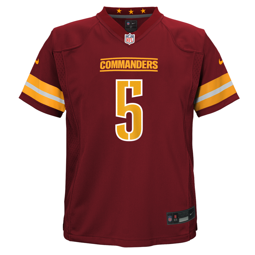 Child Washington Commanders Jayden Daniels Nike Burgundy Game Jersey - Pro Jersey Sports