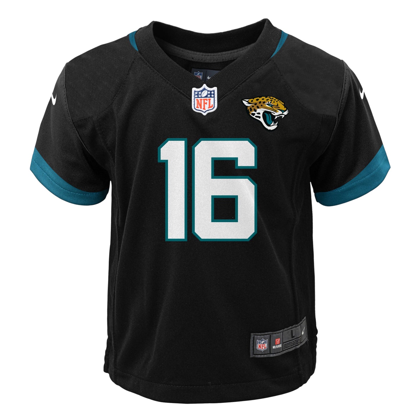 Kids Trevor Lawrence Jacksonville Jaguars Child Nike Black Replica Jersey