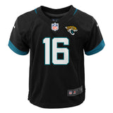 Kids Trevor Lawrence Jacksonville Jaguars Child Nike Black Replica Jersey - Pro Jersey Sports