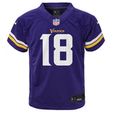 Kids Justin Jefferson Minnesota Vikings Purple Child Nike Replica Jersey - Pro Jersey Sports