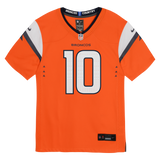 Child Denver Broncos Bo Nix Orange Home Nike Game Jersey - Pro Jersey Sports