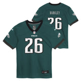 Kids Saquon Barkley Philadelphia Eagles Green Nike Game Jersey - Pro Jersey Sports