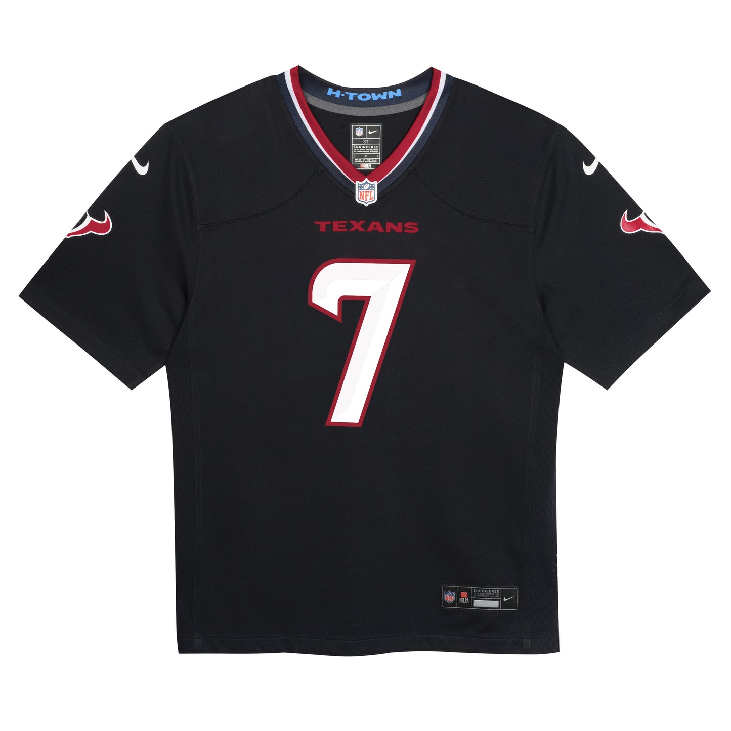 Kids C.J. Stroud Houston Texans Nike Navy Game Jersey