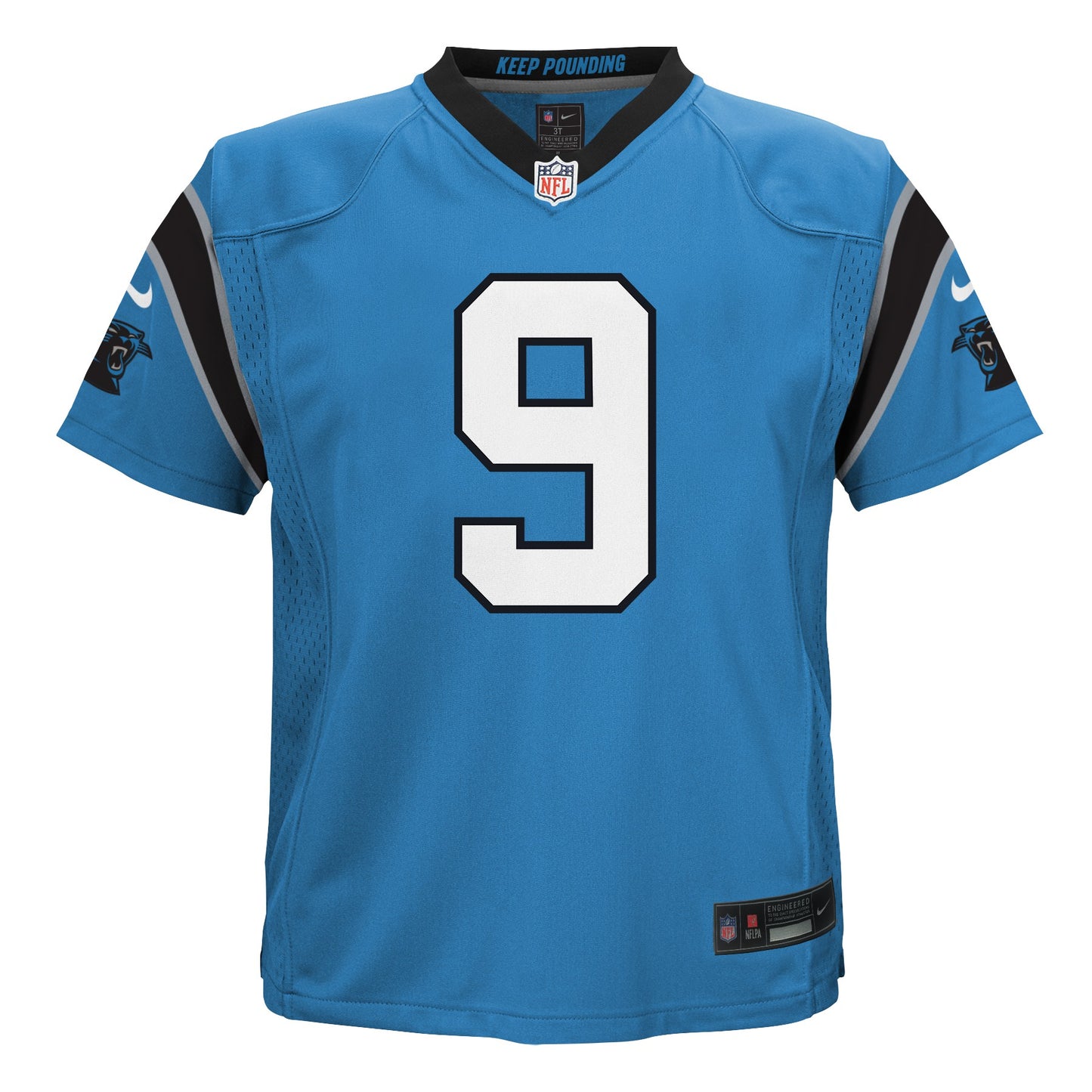 Kids Bryce Young Carolina Panthers Blue Child Nike Replica Jersey