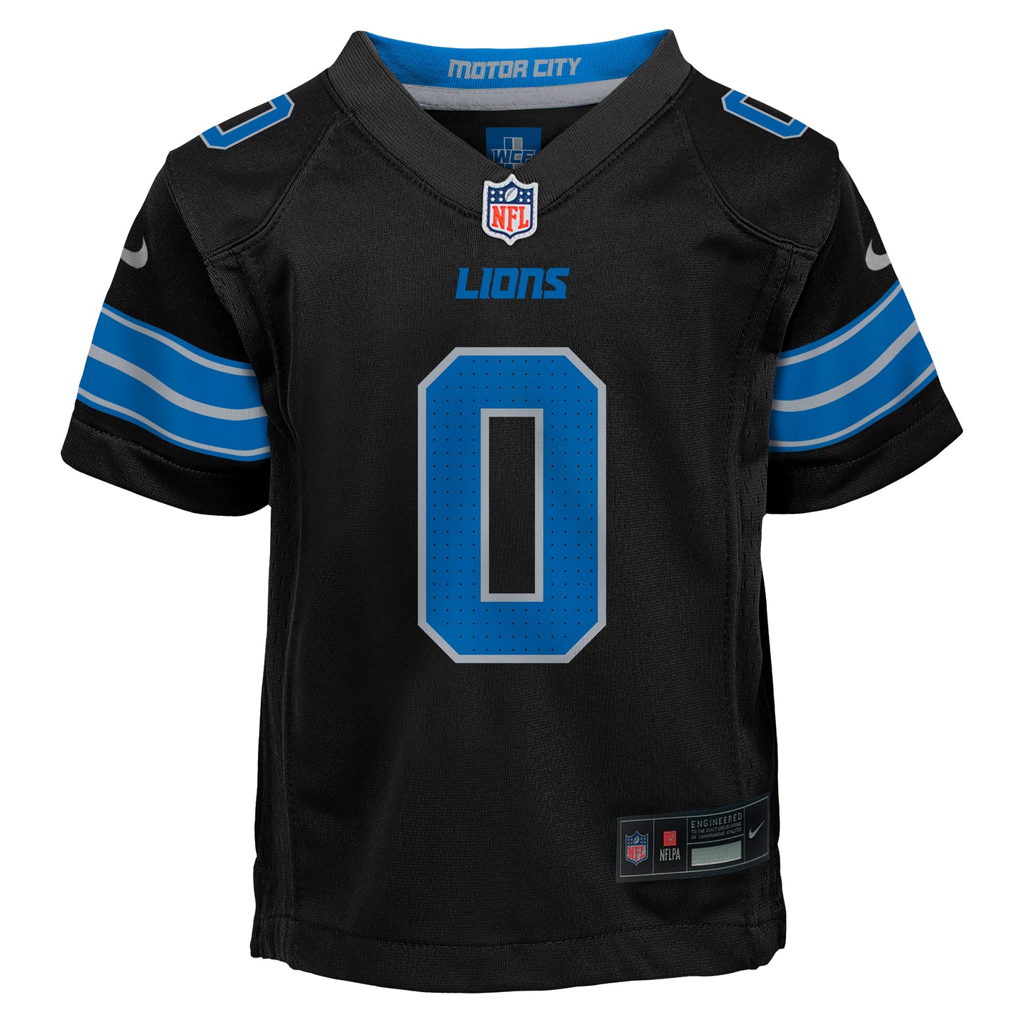 Kids Detroit Lions Jahmyr Gibbs Nike Black Alternate Child Game Jersey