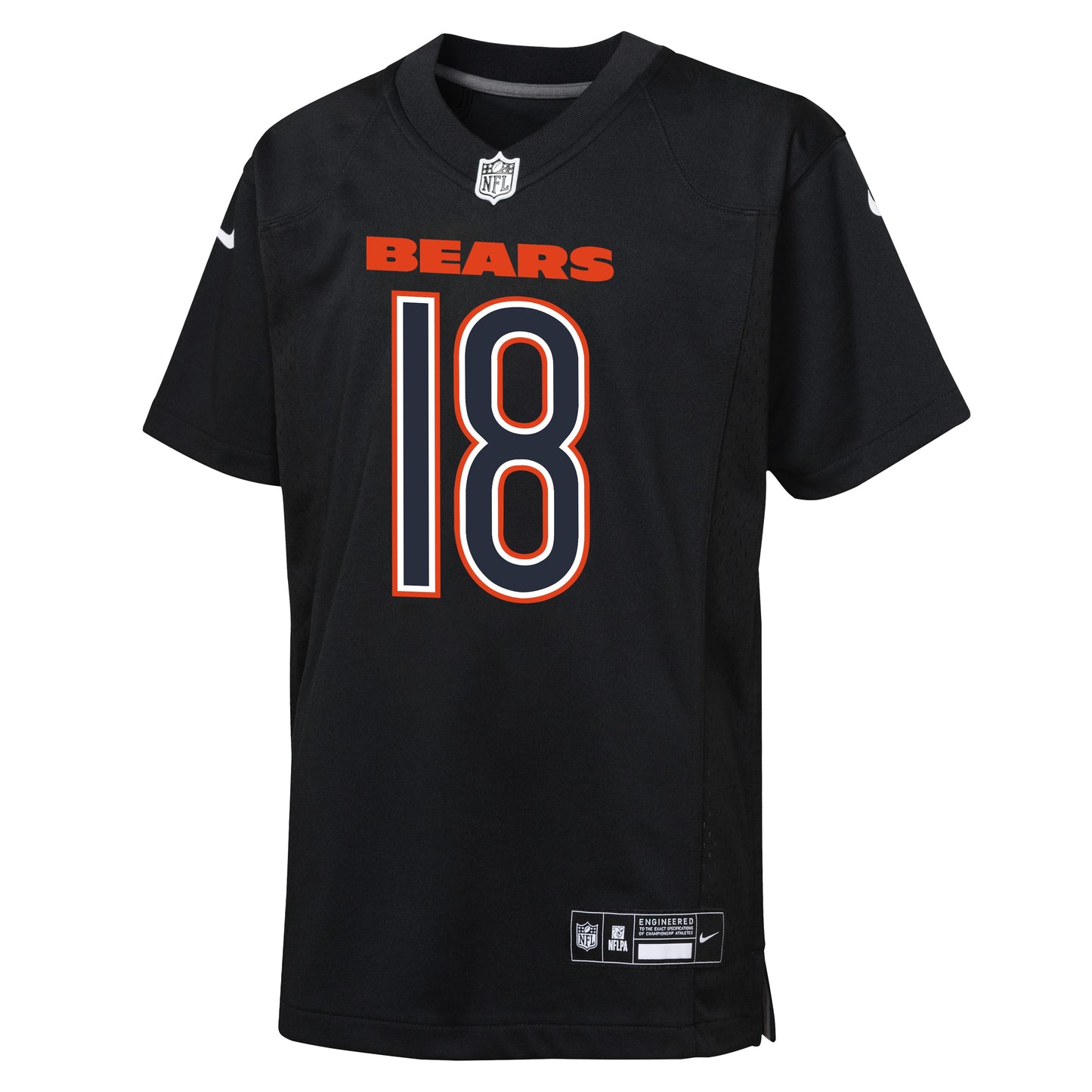 Youth Caleb Williams Chicago Bears NFL Carbon Black Nike Game Jersey