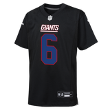 Youth Jaxson Dart New York Giants Alternate Black Nike Game Jersey - Pro Jersey Sports