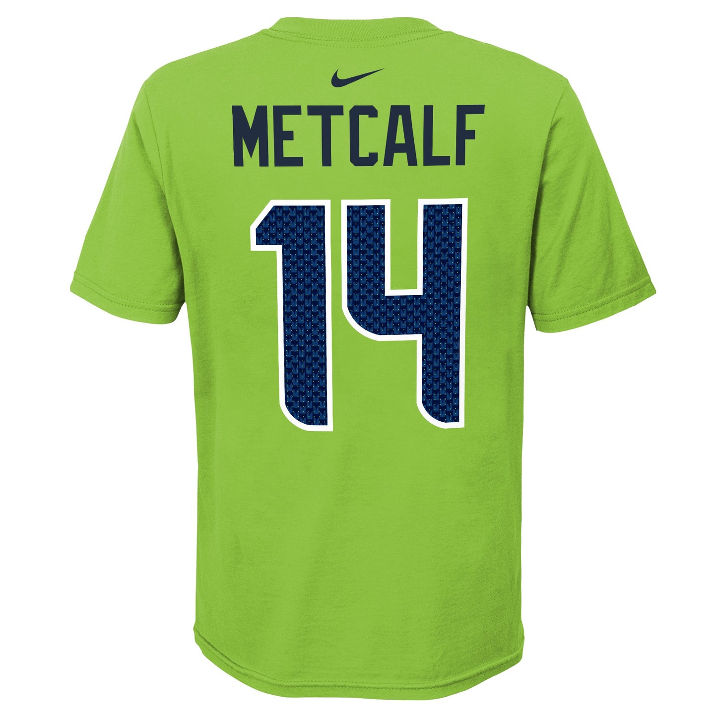 Youth D.K. Metcalf Seattle Seahawks Nike Green FUSE Name & Number T-Shirt