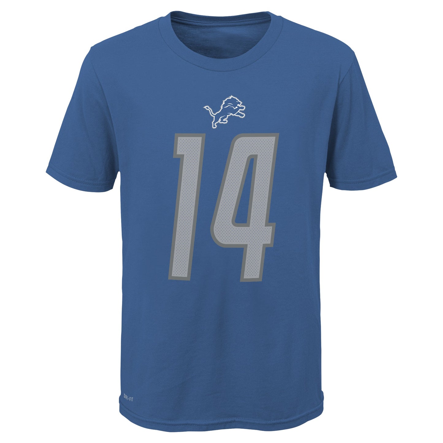 Youth Amon-Ra St. Brown Detroit Lions Nike Blue FUSE Name & Number T-Shirt