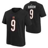 Youth Joe Burrow Cincinnati Bengals Nike Black Player Pride Name & Number T-Shirt - Pro Jersey Sports
