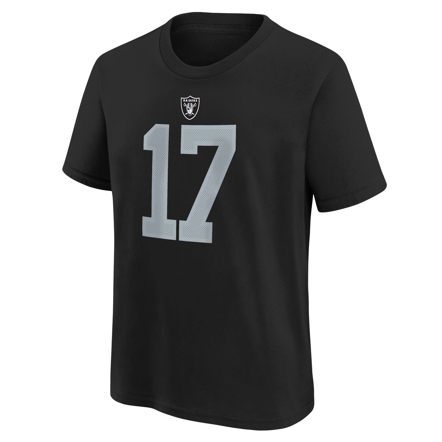 Youth Las Vegas Raiders Devonte Adams Nike Black FUSE Name & Number T-Shirt