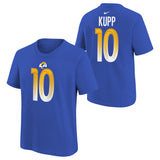 Youth Cooper Kupp Los Angeles Rams Nike Royal Name & Number T-Shirt - Pro Jersey Sports
