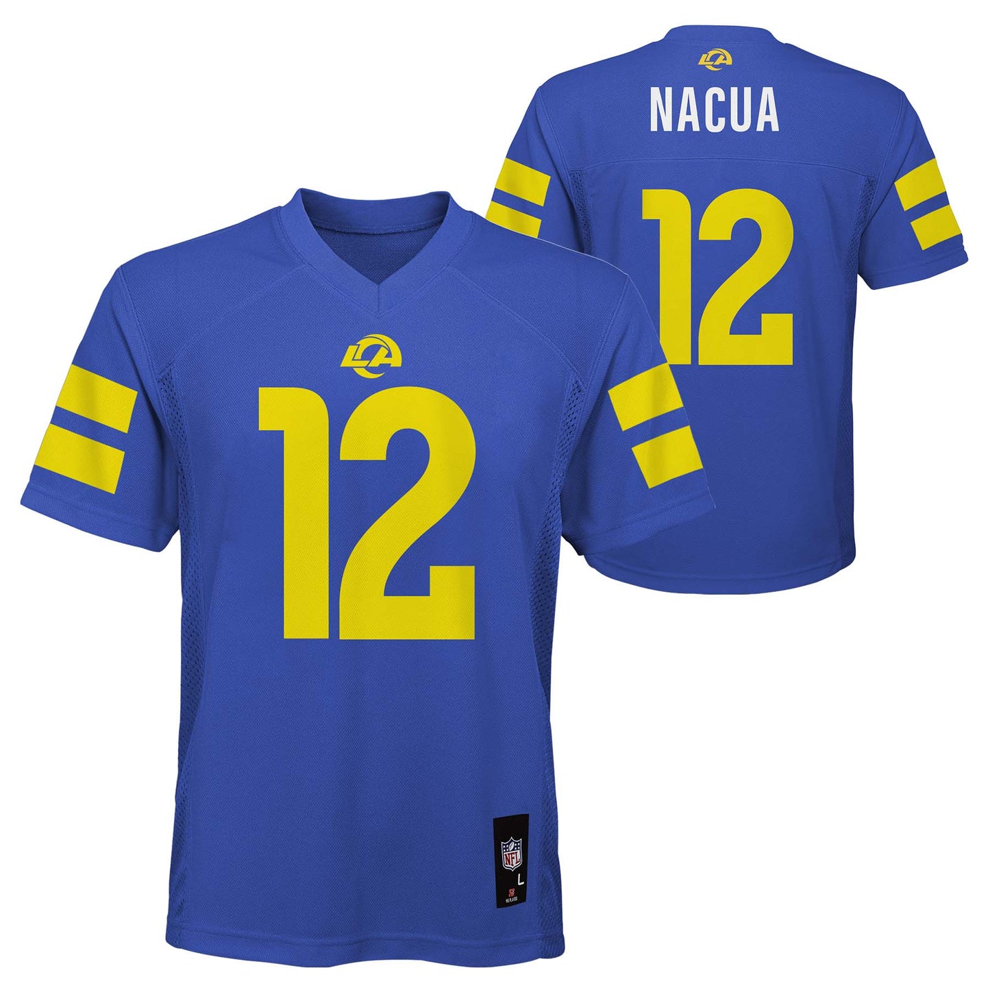 Youth Los Angeles Rams Puka Nacua Royal Blue Mid-Tier Player Jersey