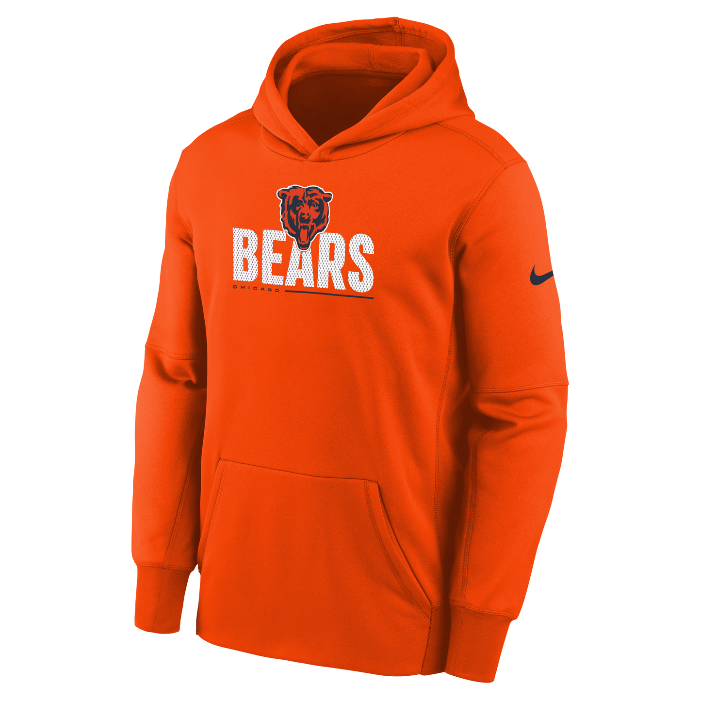 Youth Chicago Bears Performance Alternate Orange Hoodie