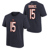 Youth Rome Odunze Chicago Bears Nike Navy FUSE Name & Number T-Shirt - Pro Jersey Sports