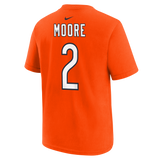 Youth DJ Moore Chicago Bears Nike Orange FUSE Name & Number T-Shirt - Pro Jersey Sports
