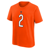 Youth DJ Moore Chicago Bears Nike Orange FUSE Name & Number T-Shirt - Pro Jersey Sports
