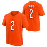 Youth DJ Moore Chicago Bears Nike Orange FUSE Name & Number T-Shirt - Pro Jersey Sports