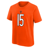 Youth Rome Odunze Chicago Bears Nike Orange FUSE Name & Number T-Shirt - Pro Jersey Sports