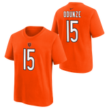 Youth Rome Odunze Chicago Bears Nike Orange FUSE Name & Number T-Shirt - Pro Jersey Sports