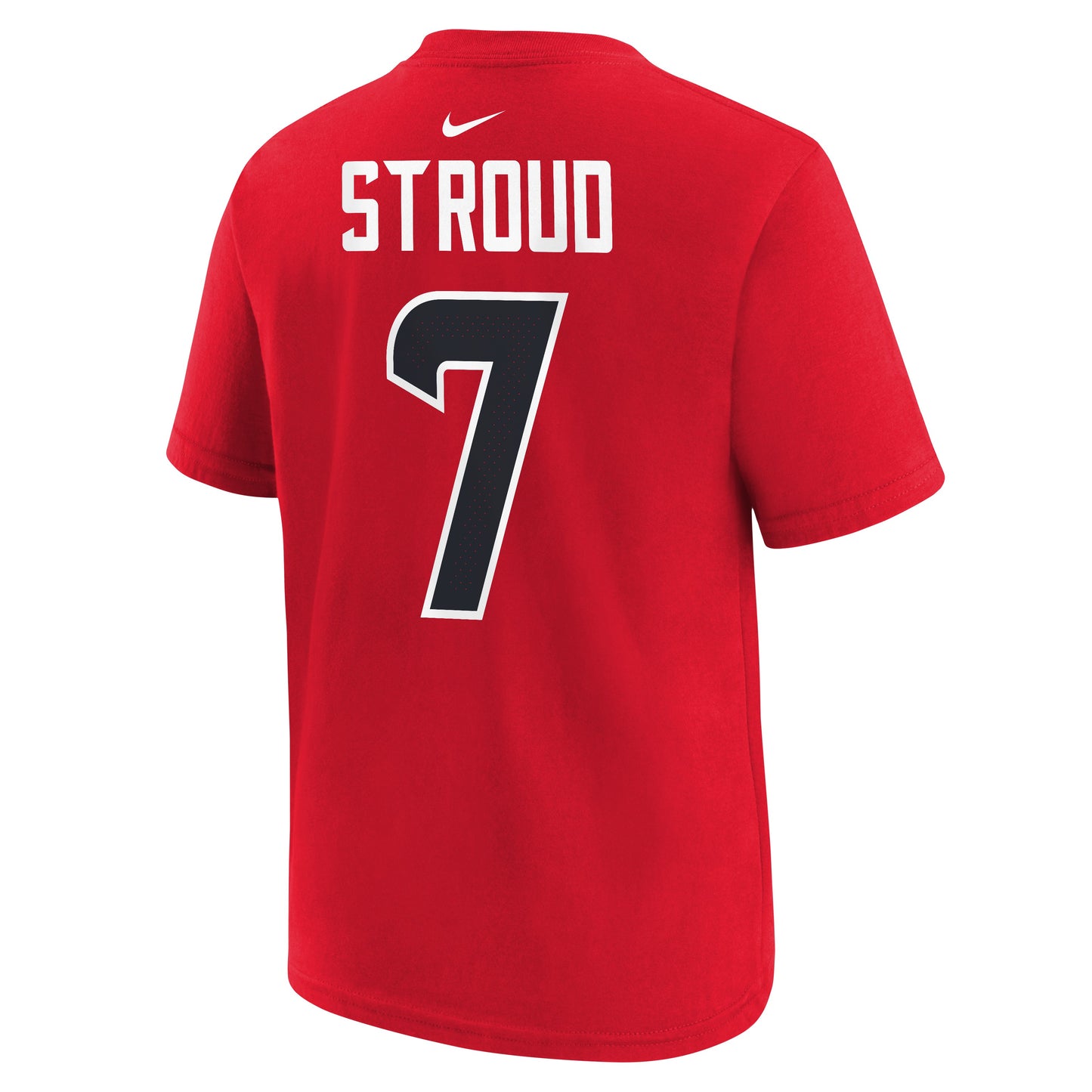 Youth CJ Stroud Houston Texans Nike Red FUSE Name & Number T-Shirt