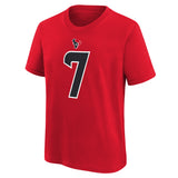 Youth CJ Stroud Houston Texans Nike Red FUSE Name & Number T-Shirt - Pro Jersey Sports