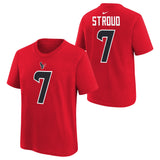 Youth CJ Stroud Houston Texans Nike Red FUSE Name & Number T-Shirt - Pro Jersey Sports