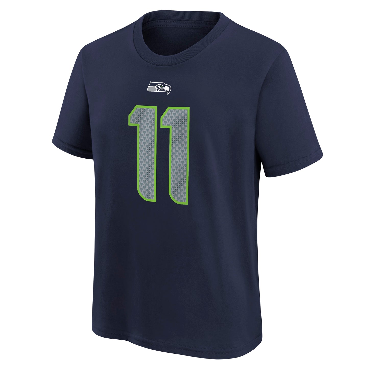 Youth Seattle Seahawks Jaxon Smith-Njigba Nike Blue FUSE Name & Number T-Shirt